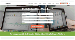 Desktop Screenshot of choozle.com